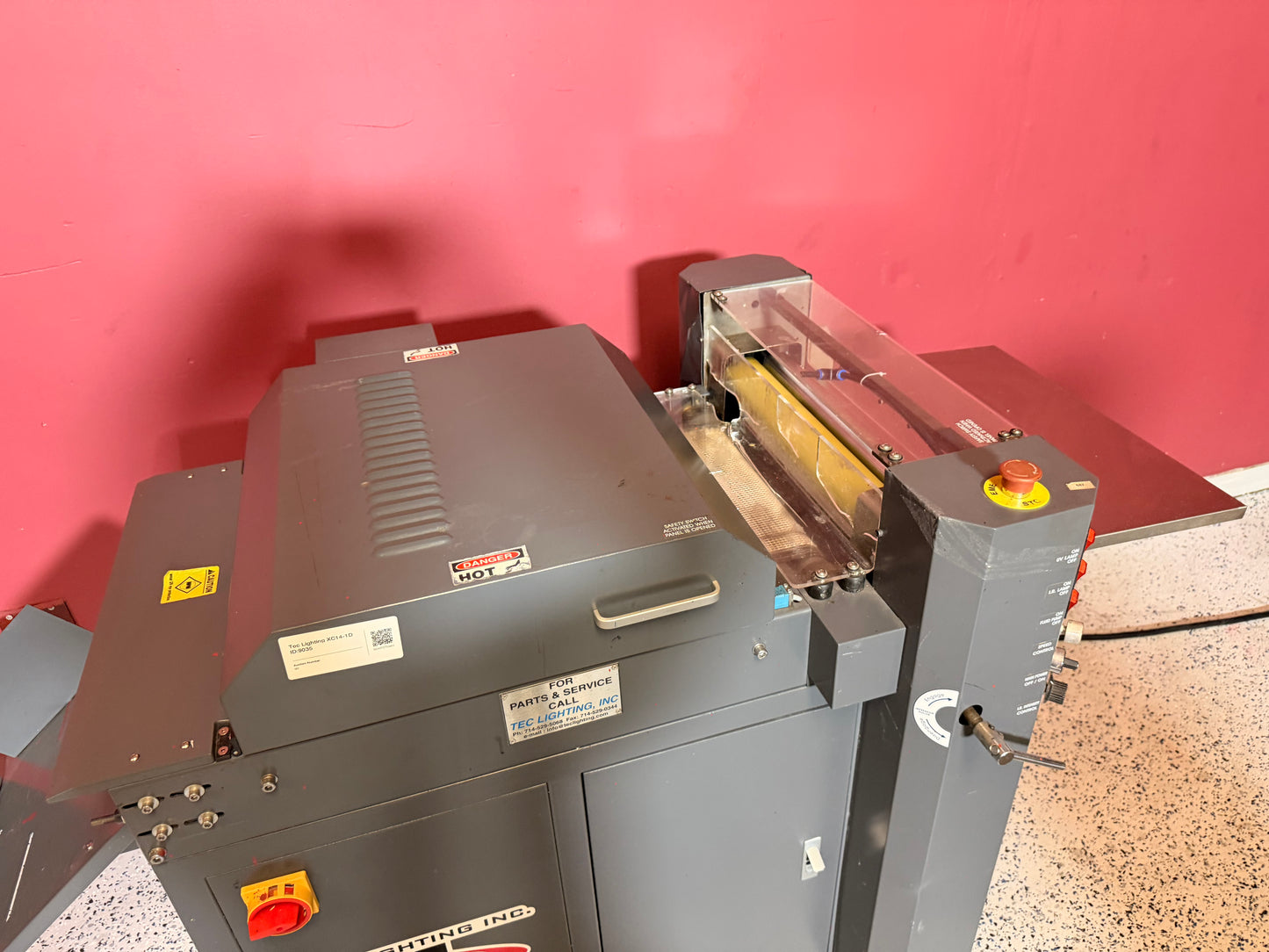 Tec Lighting XC14 UV Coater