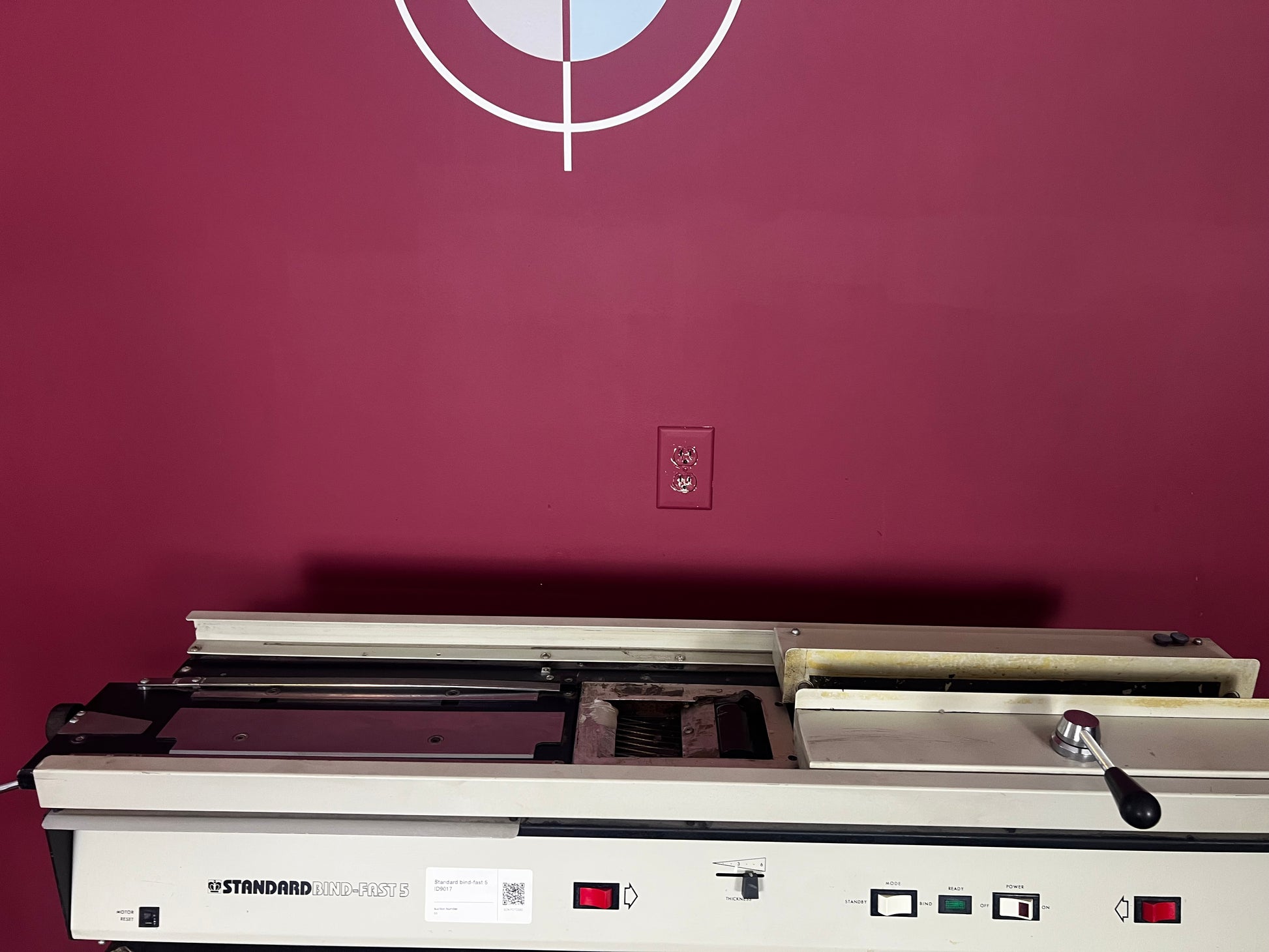 Used Standard BindFast 5 compact tabletop binding and padding unit – AA&D PressExchange
