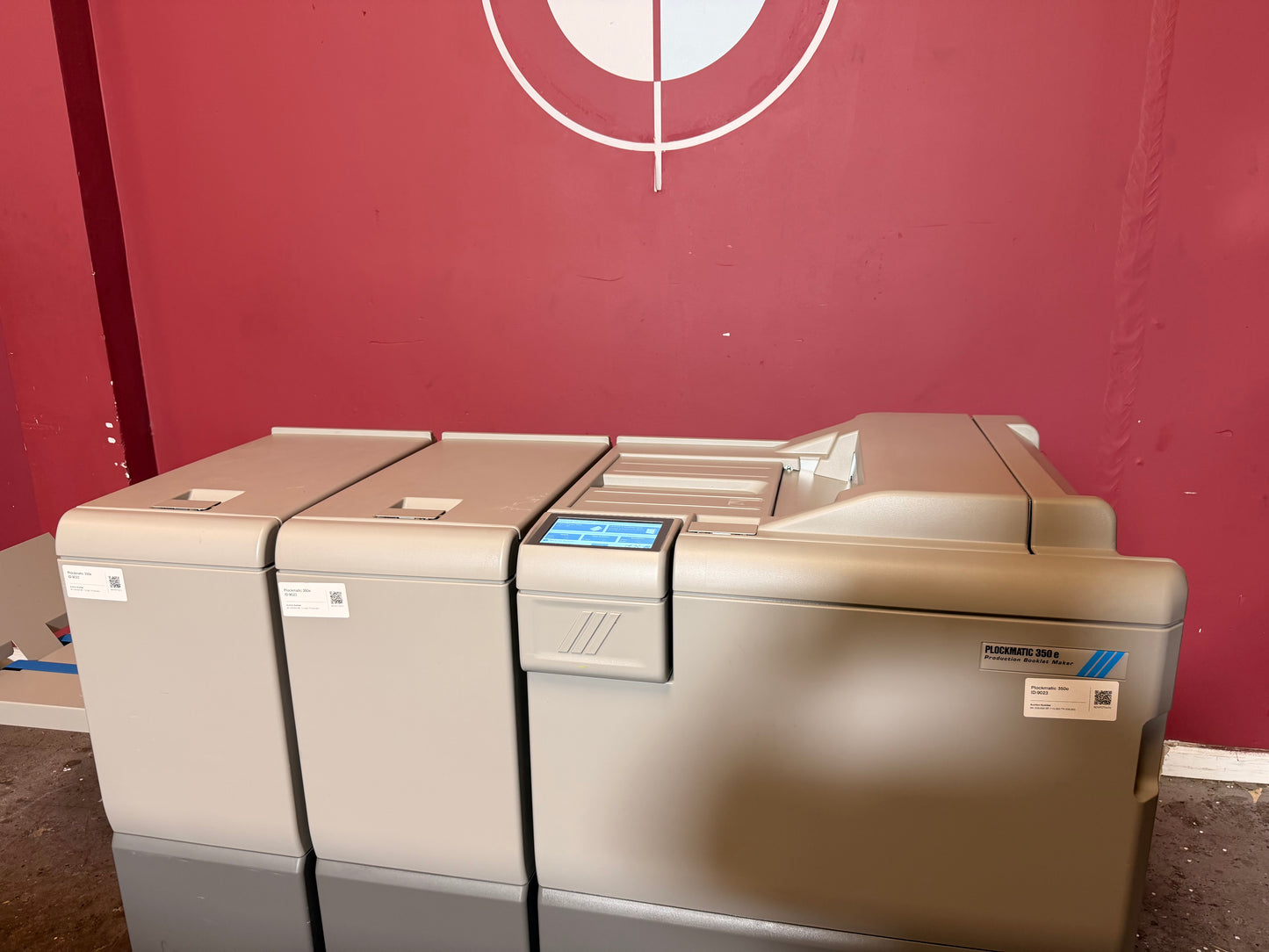 Plockmatic 350e booklet maker for sale industrial booklet production machine