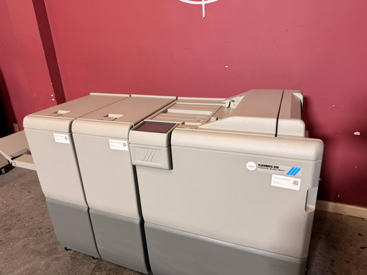 12k Meter Warranty! Plockmatic 350 Stitch/Fold/Square Back/Trim !Video!