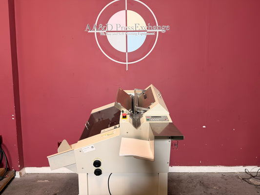 Used GBC DigiCoil Automatic Coil Inserter and Crimper machine front view – AA&D PressExchange