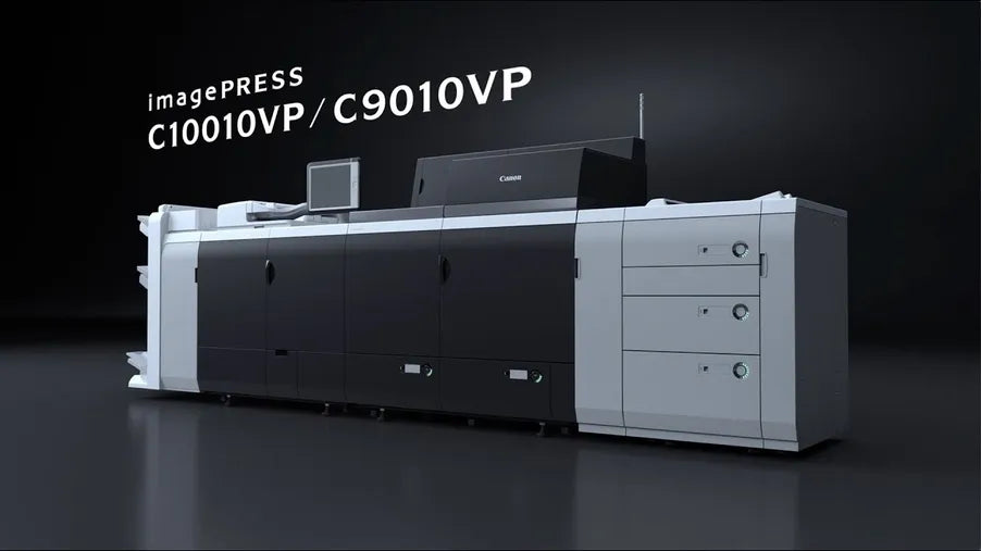 Used Canon imagePRESS C10010VP press by AA&D PressExchange, high-quality digital color production