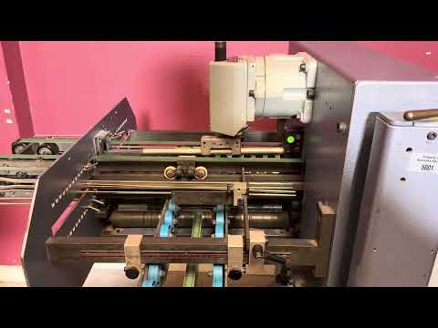 Used Heidelberg Stahlfolder VFZ 52.2 knife folder complete unit product overview