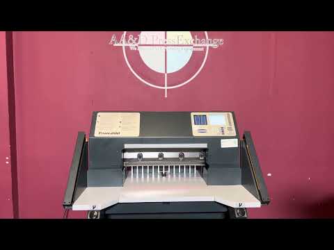 Used Challenge Titan 200C hydraulic paper cutter thumbnail preview image – AA&D PressExchange