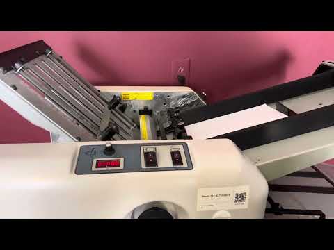 Used Baum 714XLT Ultrafold document folder in operation – AA&D PressExchange