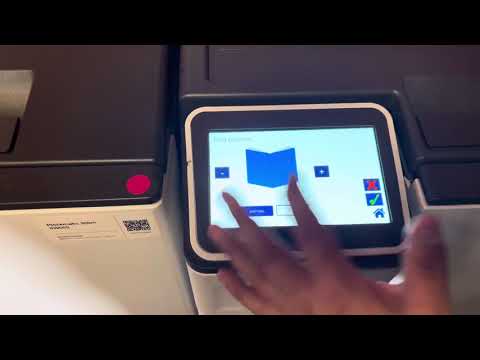 Used Plockmatic 350-M 85k meter booklet maker overview in professional booklet making workflow – AA&D PressExchange