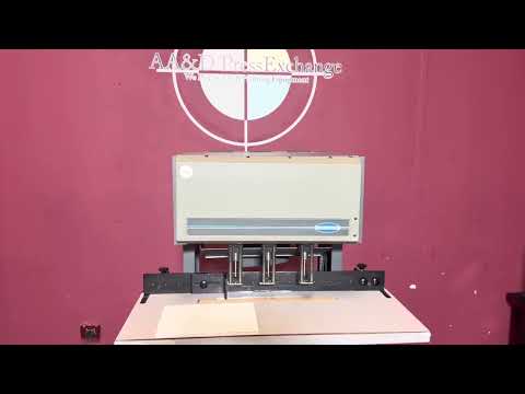 Used Challenge MS-5 paper drill for sale video preview thumbnail image