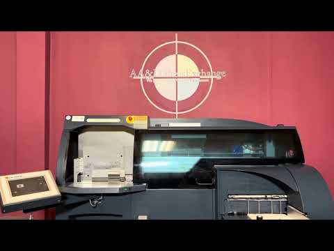 Used CP Bourg BB3002 Fully Automatic Perfect Binder full machine overview – AA&D PressExchange