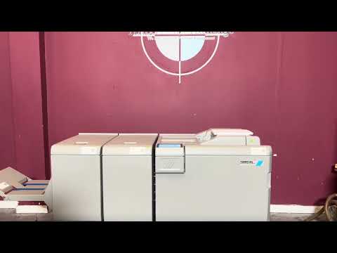Used Plockmatic 350e 31k Meter overview in production workflow with digital printer – AA&D PressExchange