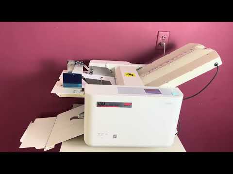 AA&D PressExchange Used MBM 408A Automatic Paper Folder, reliable desktop folding solution